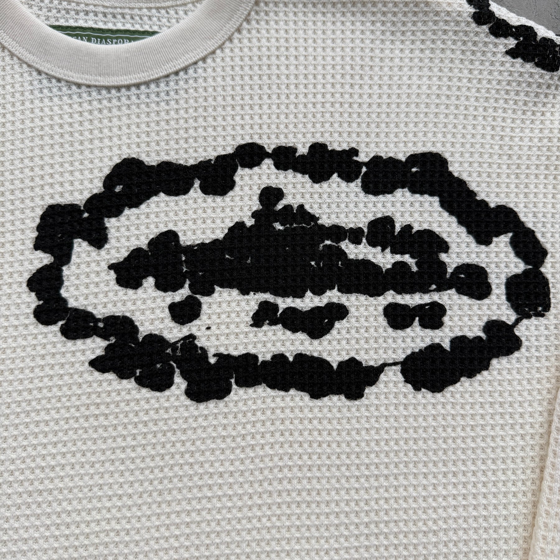 Sueter Corteiz x Denim Tears ( Branco )