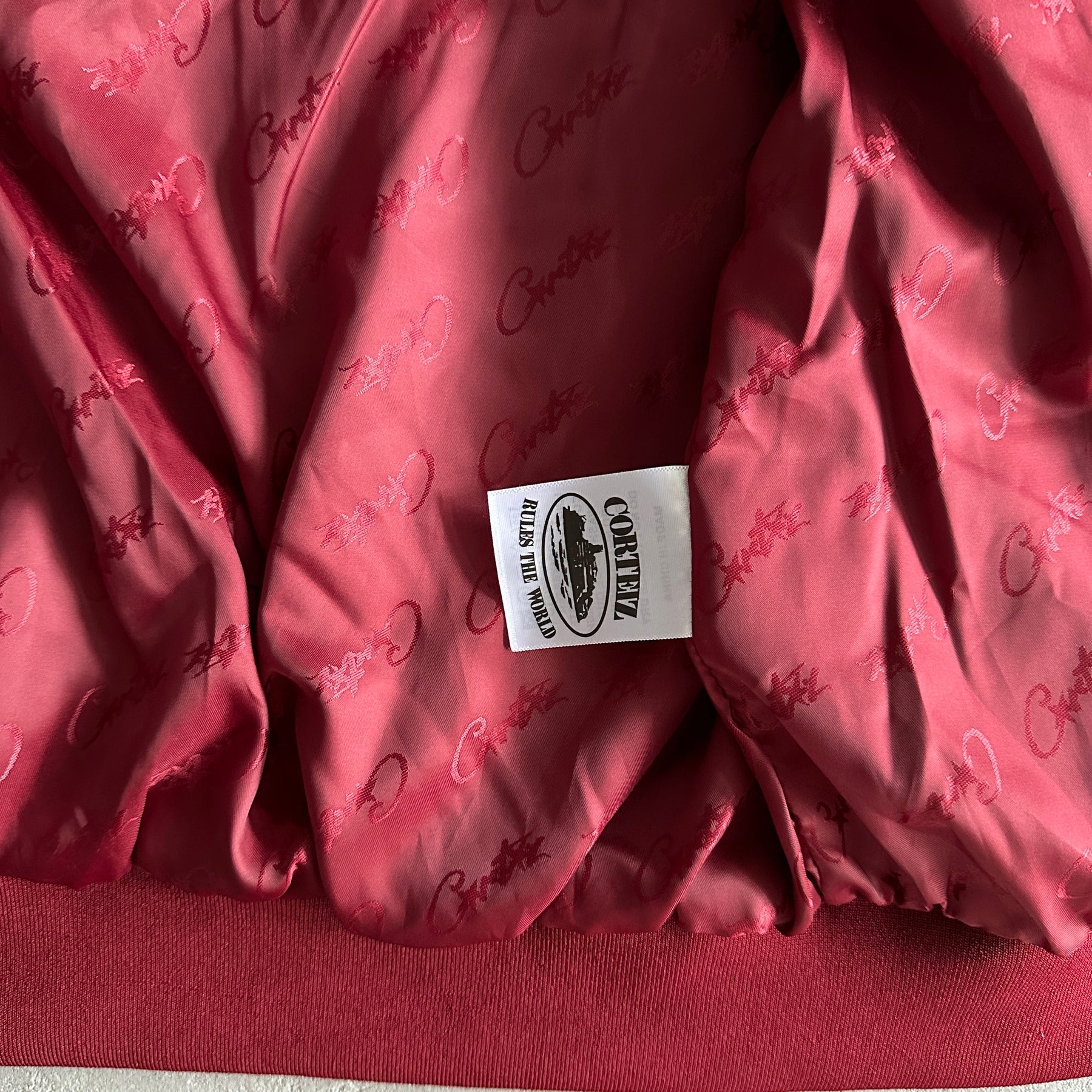 Cojunto Corteiz “Velour Amg” ( Vermelho )