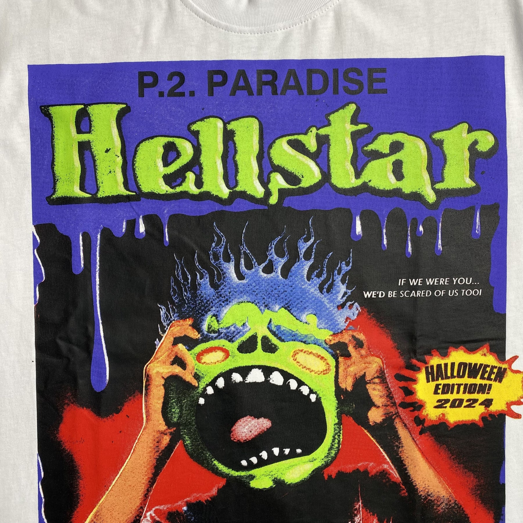 Camisa Hellstar “Horror Book” ( Branca )