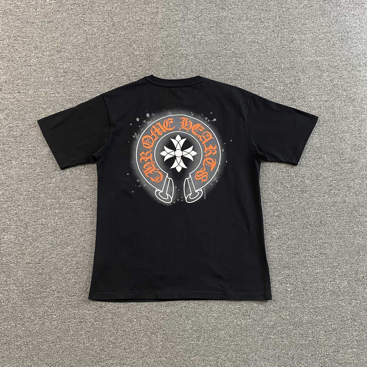 Camisa Chrome Hearts “Orange Cross” ( Preta )
