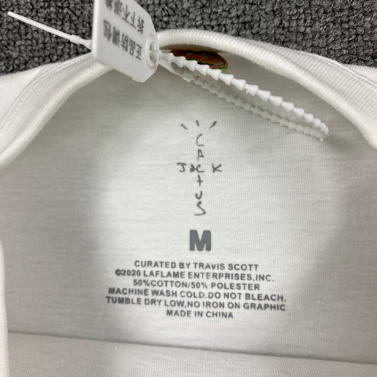 Camisa Cactus Jack x Mc Donald's “Color M”