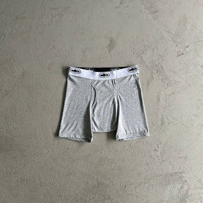 Cueca Box Corteiz ( Pack Com 4 ) ( Cinza )