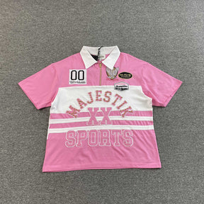 Camisa Majestik “XX Sports” ( Rosa )