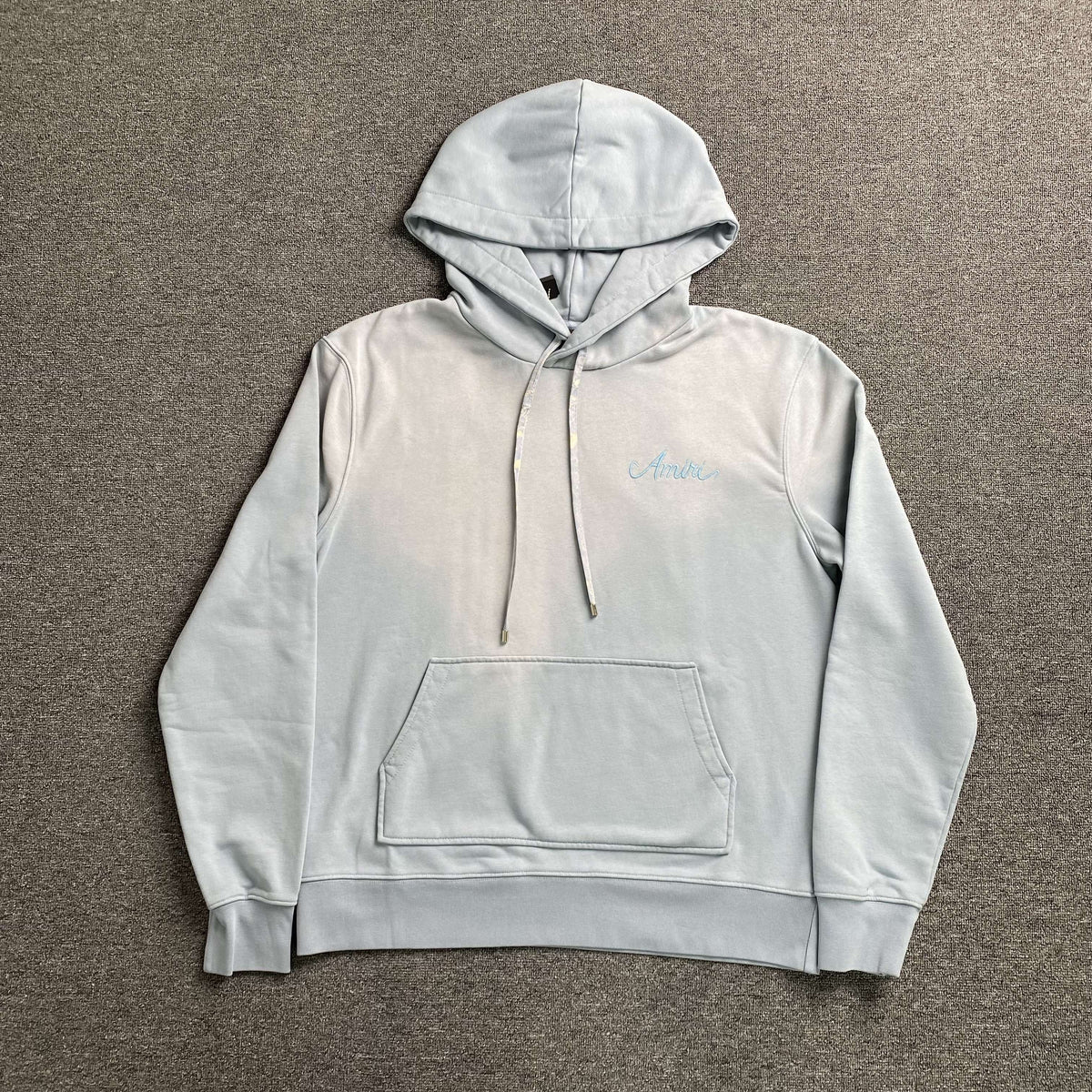 Moletom Amiri “Embroidered Drawstring” ( Azul )