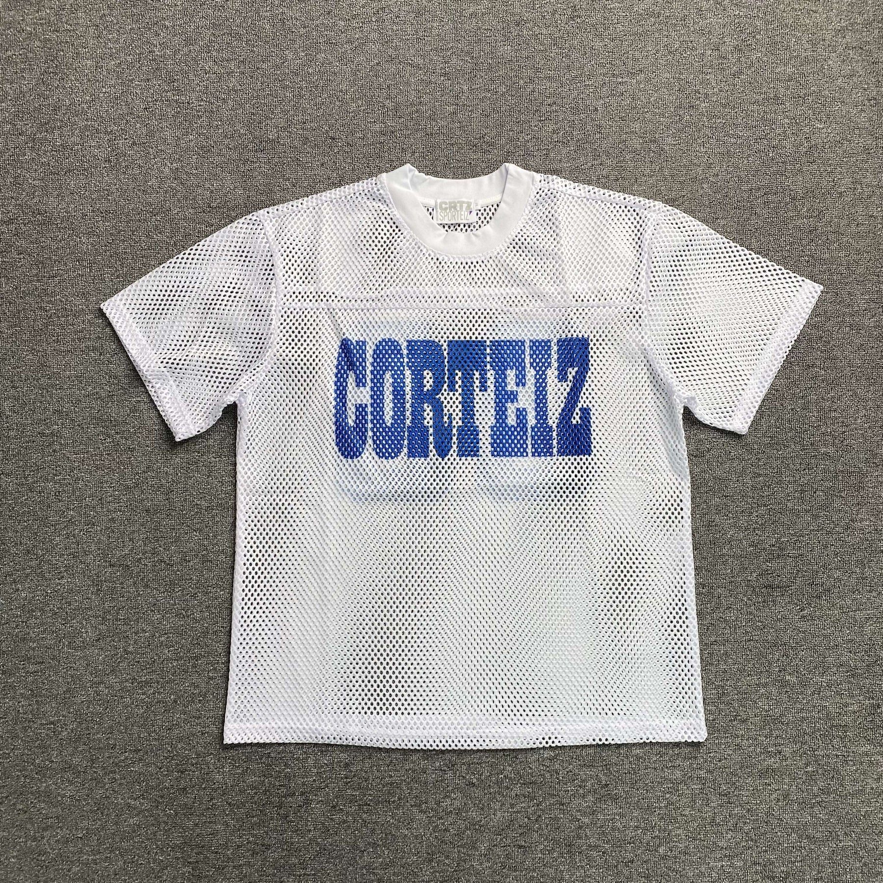 Camisa Corteiz “State Mesh” ( Branca )