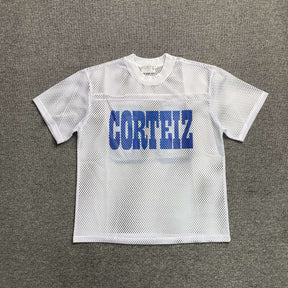 Camisa Corteiz “State Mesh” ( Branca )