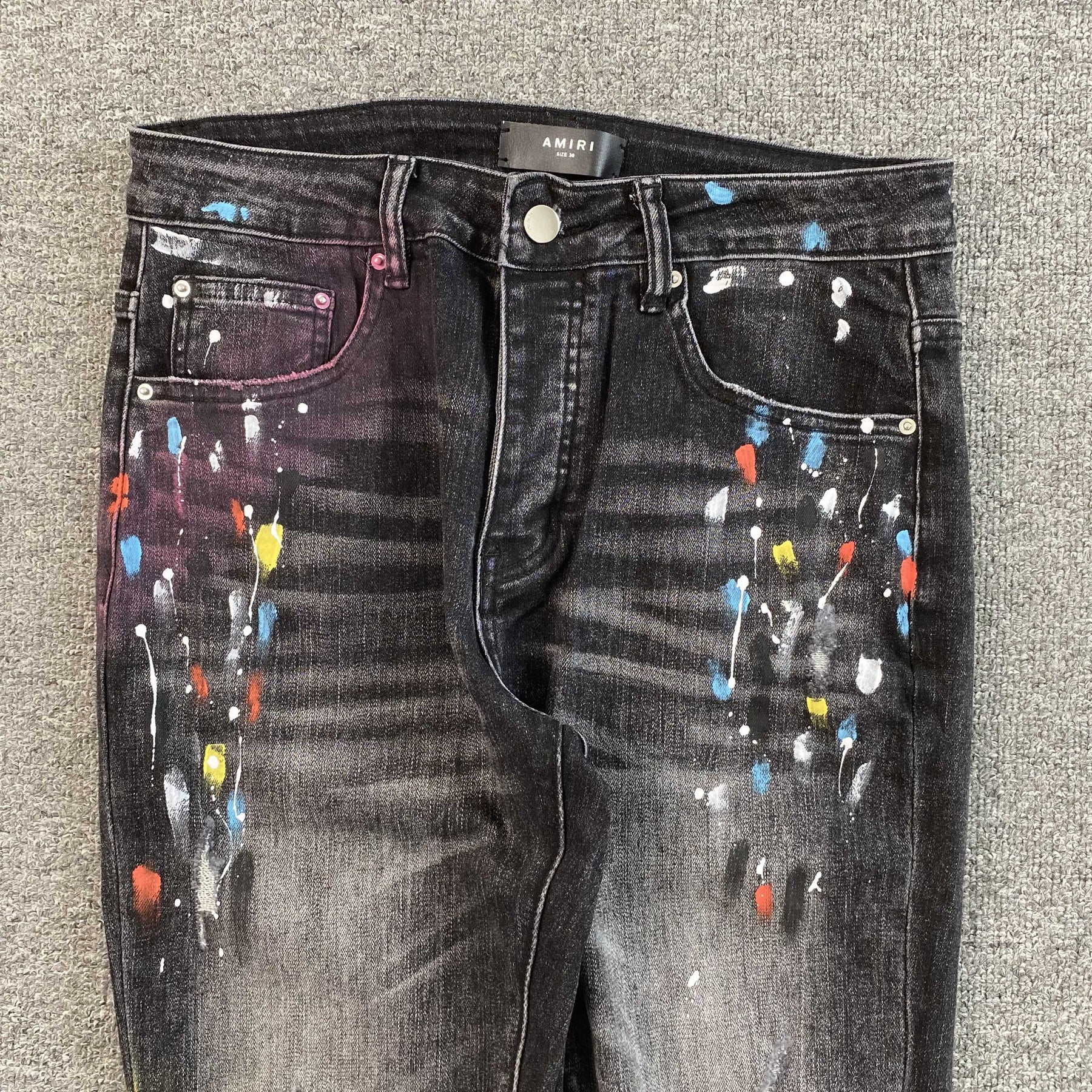 Calça Amiri “Painter” ( Preta )