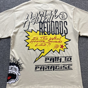 Camisa Hellstar “Hollywood CA” ( Bege )