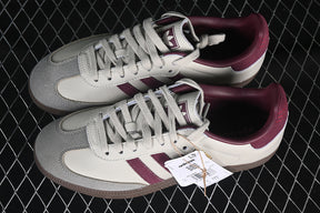 Adidas Samba “Putty Grey Maroon”