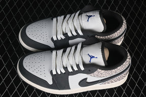 Air Jordan 1 Low "Deep Pewter Elephent Print”