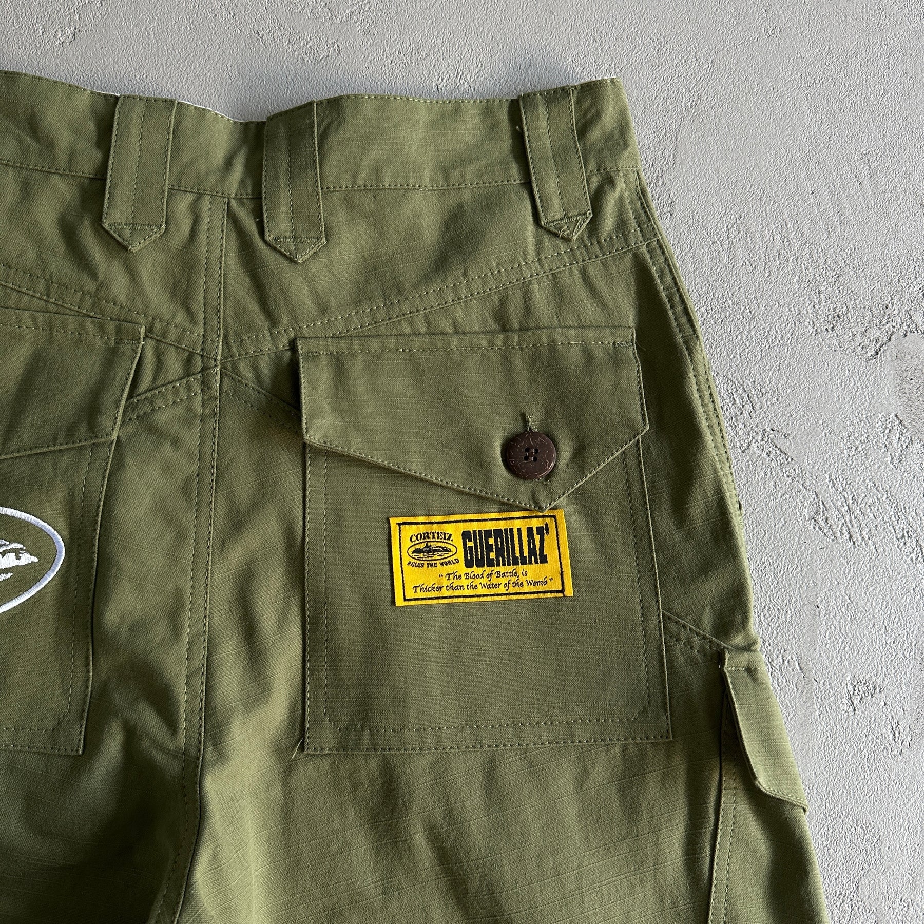 Shorts Corteiz “Slant Pocket Green”