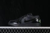 Air Jordan 1 Low "Black Croc”