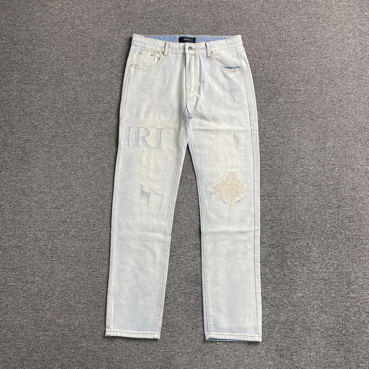 Calça Amiri “AppliquéD Crystal”