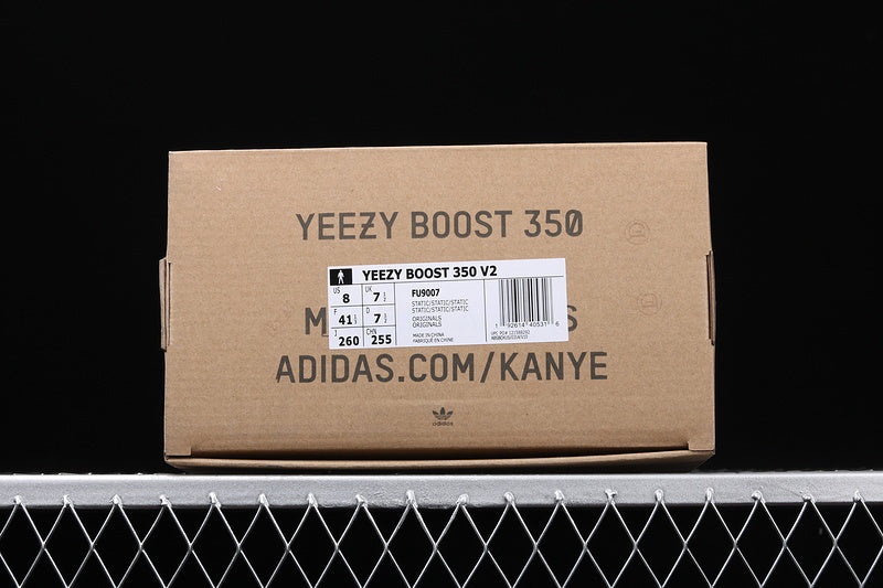 Yeezy 350 V2 “Static Reflective” (Preto)