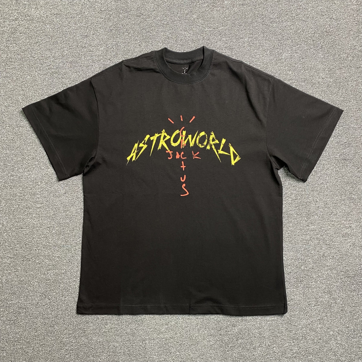Camisa Cactus Jack “AstroWorld Tour” ( Preta )