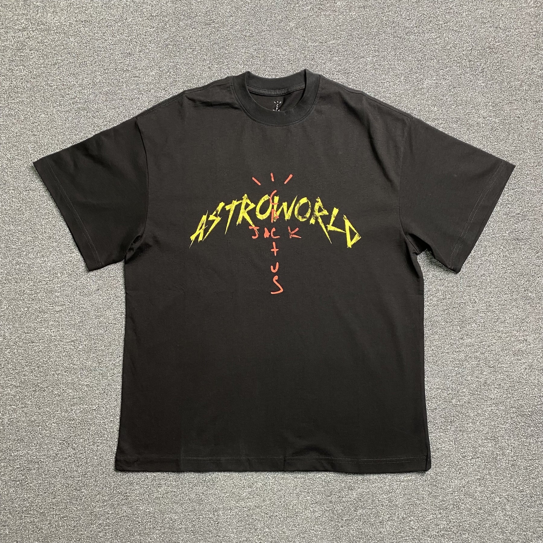 Camisa Cactus Jack “AstroWorld Tour” ( Preta )