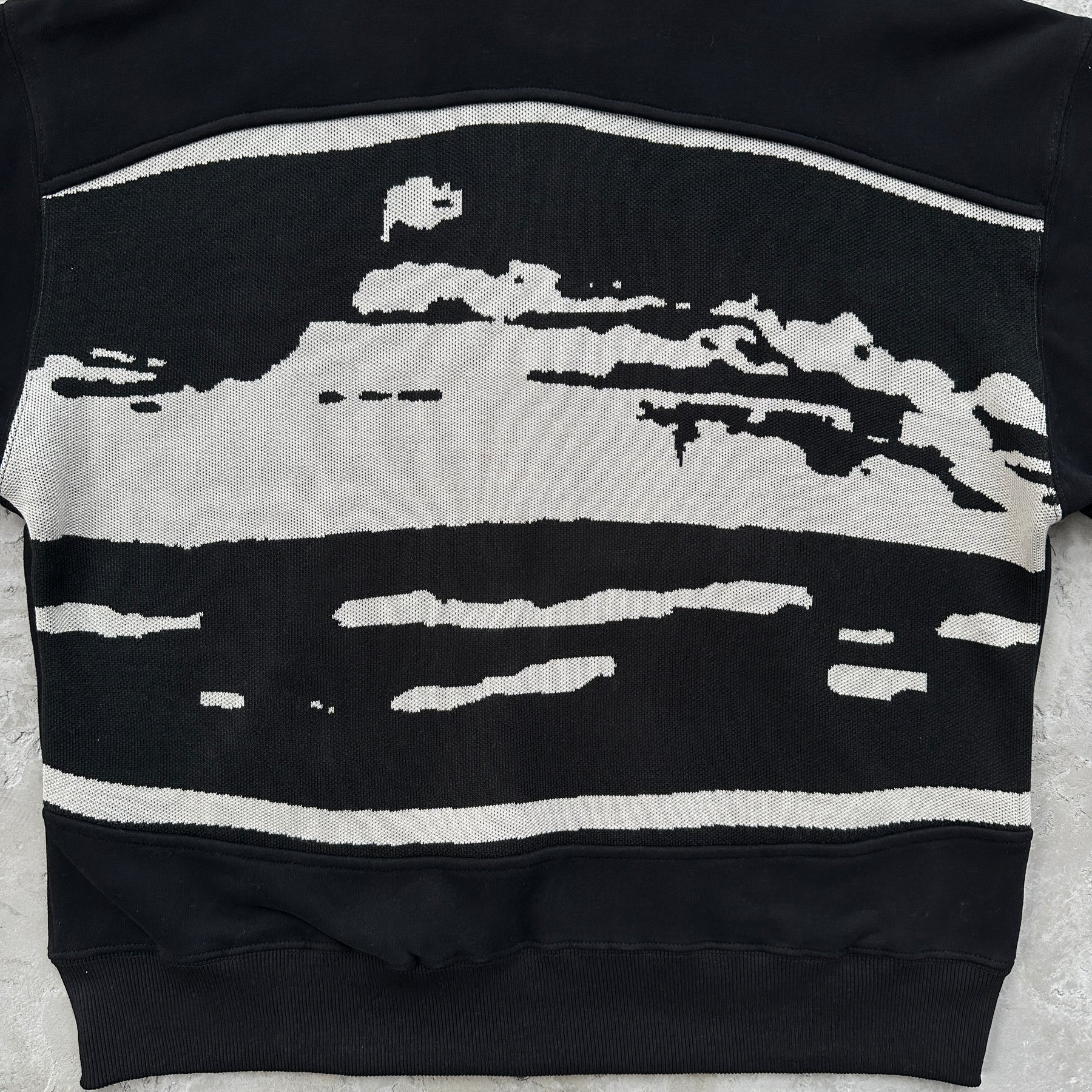 Moletom Corteiz “Hybrid Jacquard Knit ” ( Preto )