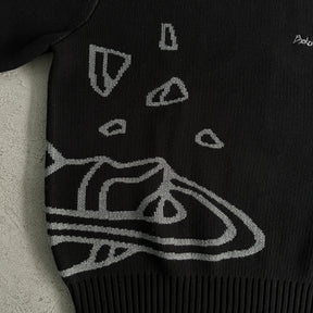 Sueter Broken Planet “Knit sweater forest” ( Preto )