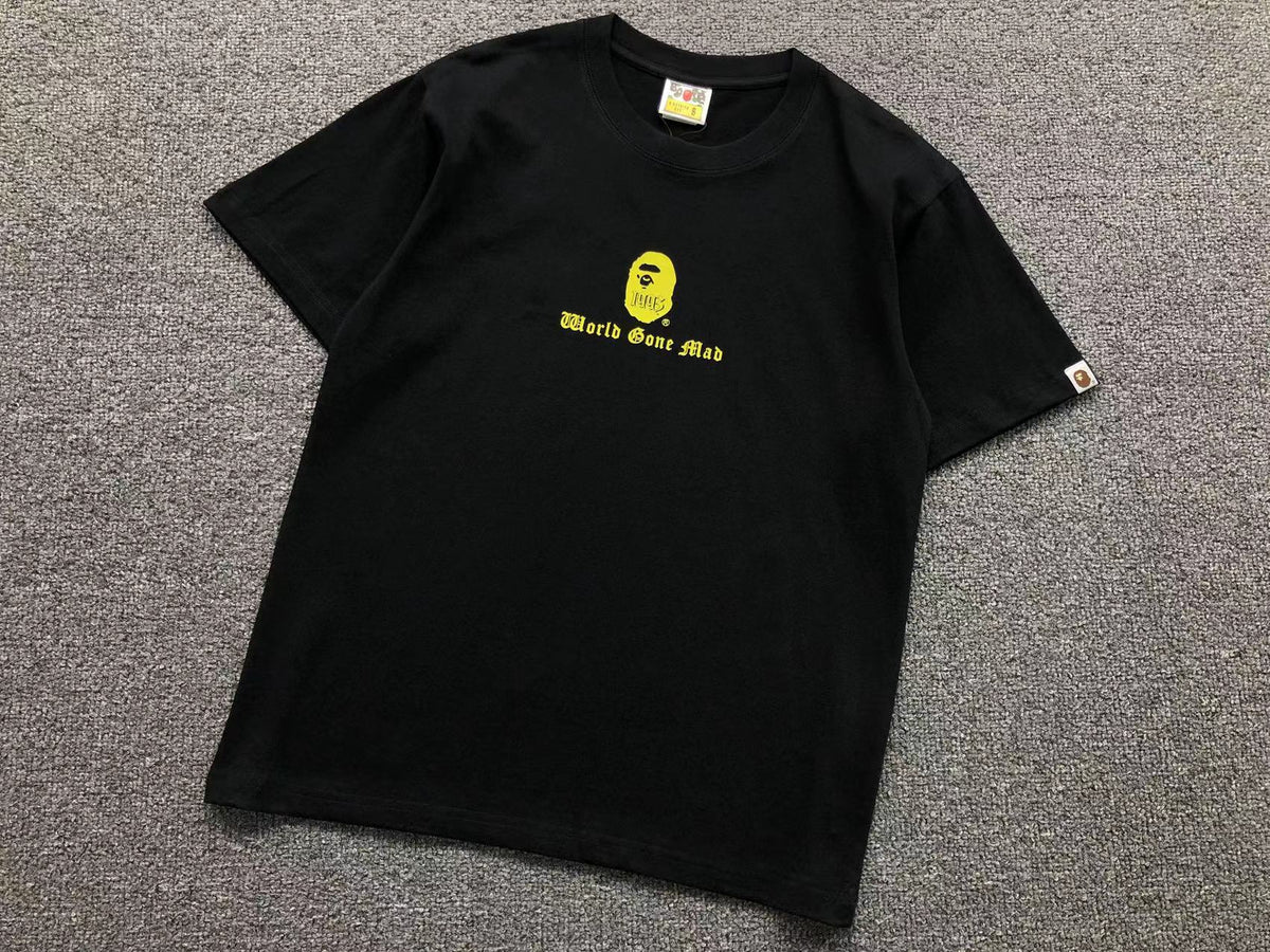 Camisa Bape “World Gone Mad”