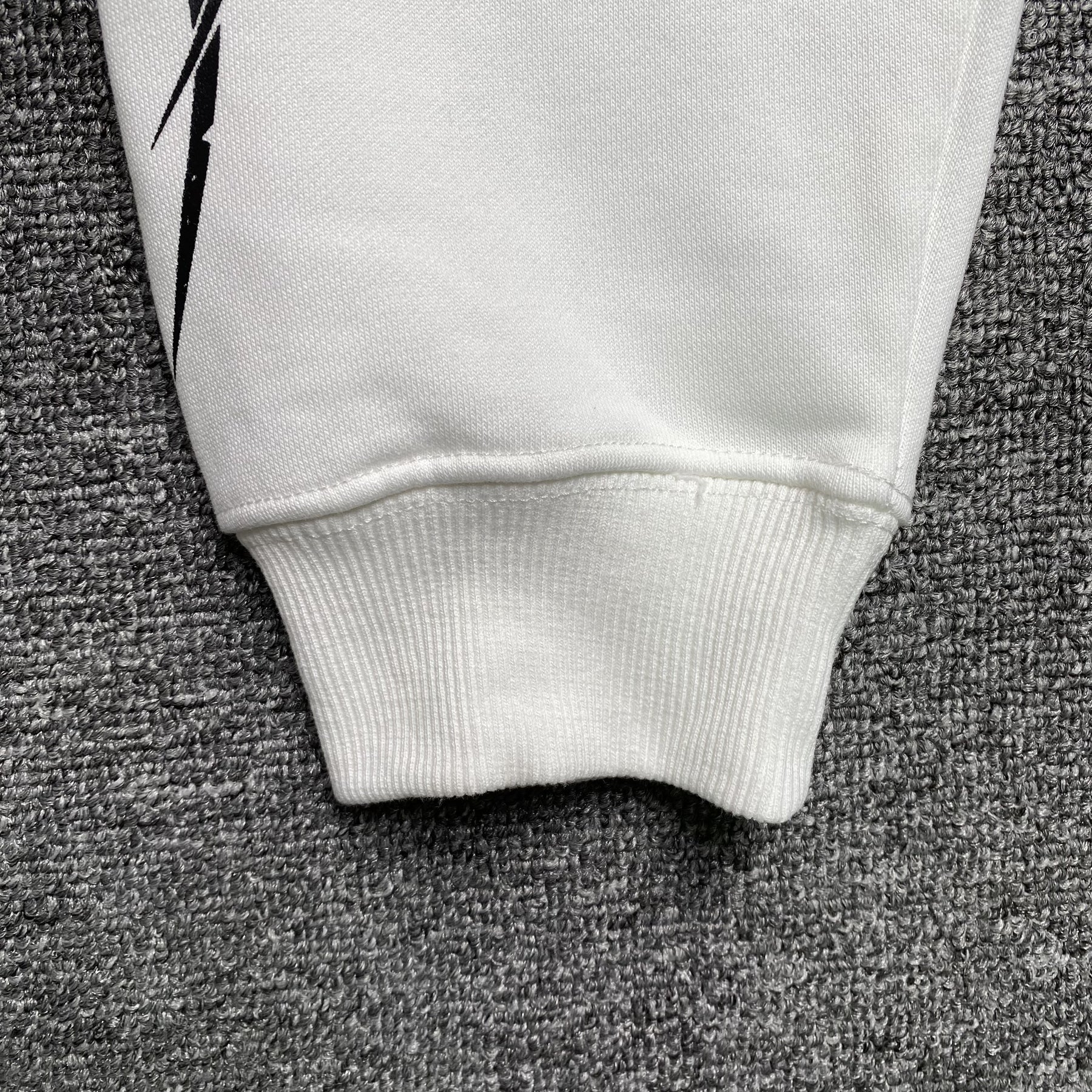 Moletom Hellstar “Glitter Zip Up” ( Branca )