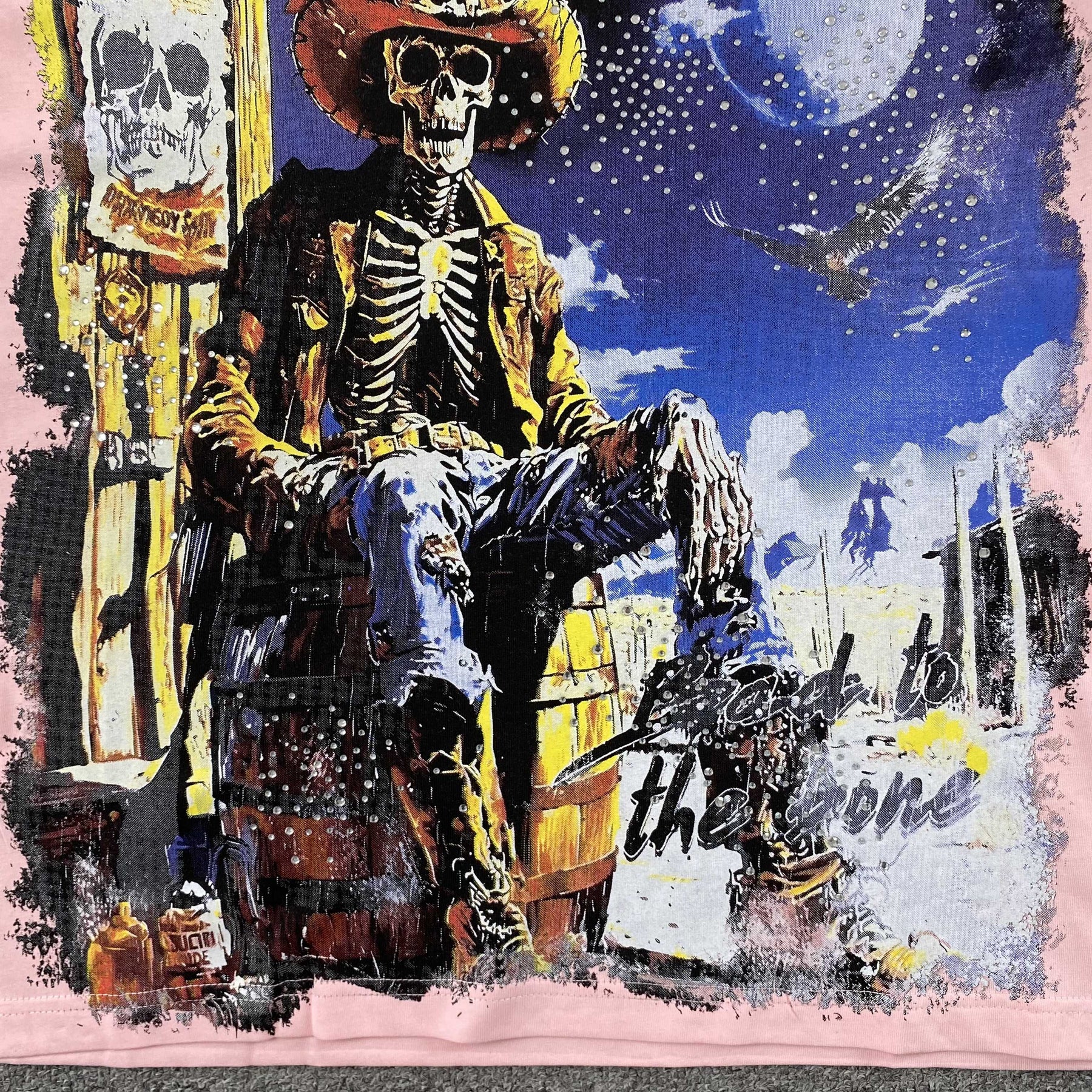 Camisa Majestik “Skull Cowboy”