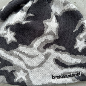 Touca Broken Planet “Star Camo Beanie” ( Cinza )