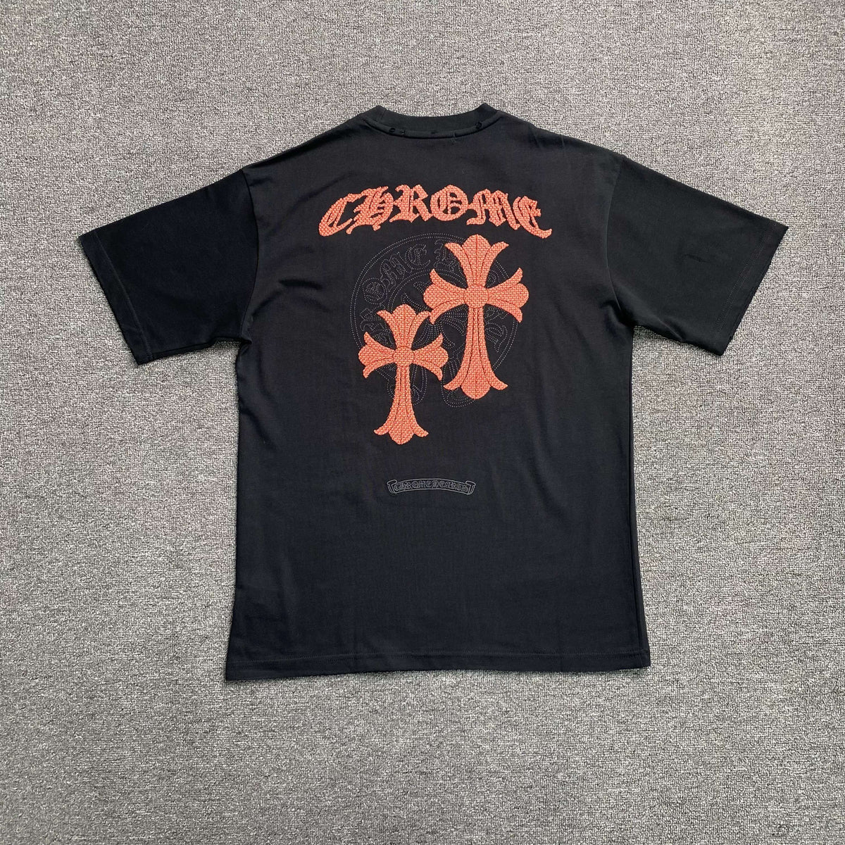 Camisa Chrome Hearts “Double Cross” ( Preta )