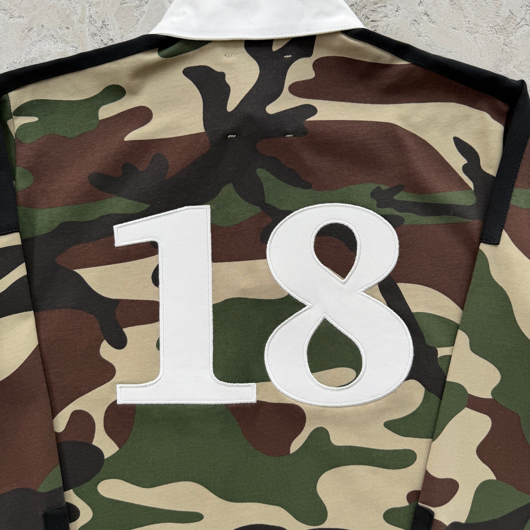 Sueter Corteiz “Paneled Rugby” ( Verde Militar )