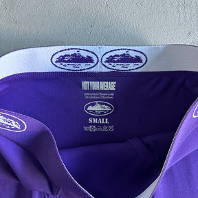 Cueca Box Corteiz ( Pack Com 4 ) ( Roxa )