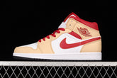 Air Jordan 1 High “Light Curry Cardinal Red”