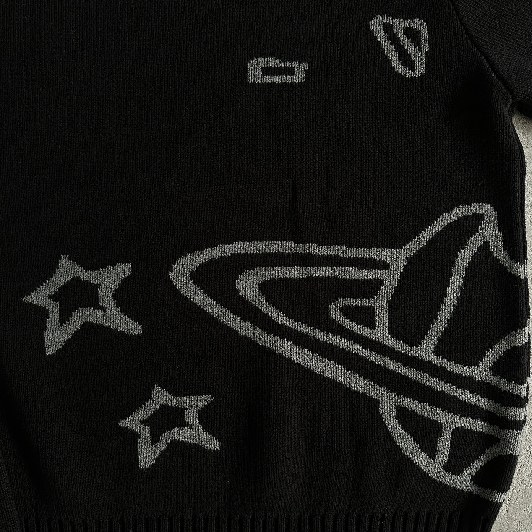 Sueter Broken Planet “Knit sweater forest” ( Preto )