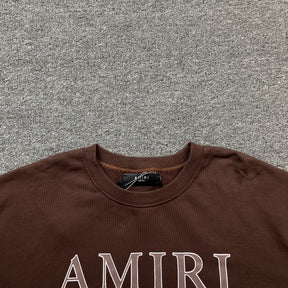 Sueter Amiri “Amiri Bar Logo” ( Marrom )