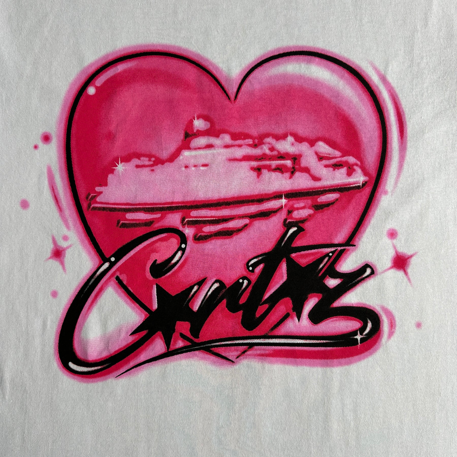 Camisa Corteiz ”Pink Heart”