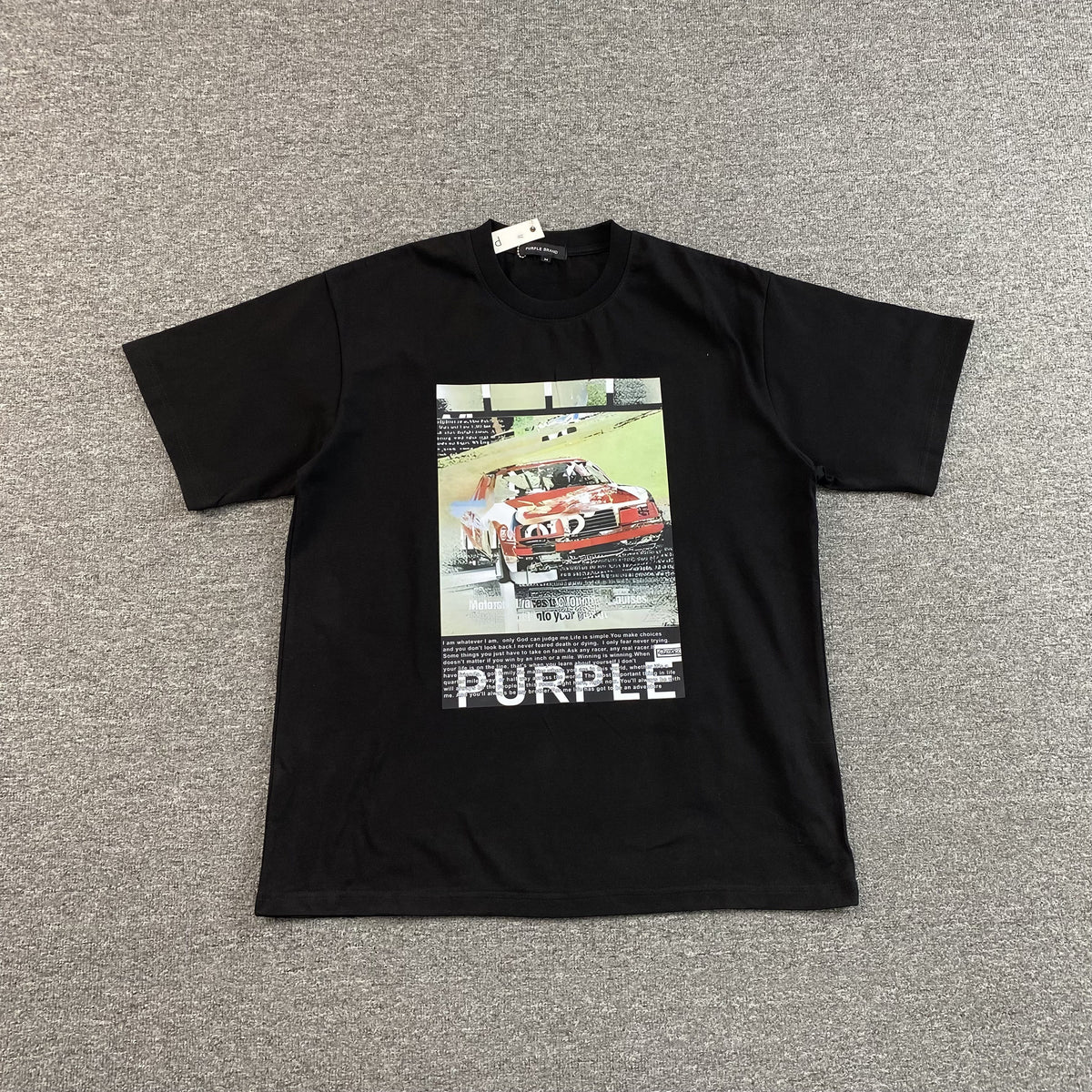 Camisa Purple Brand “Racing” ( Preta )