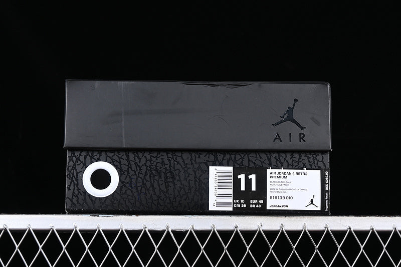 Air jordan 4 “Pony Hair Black”