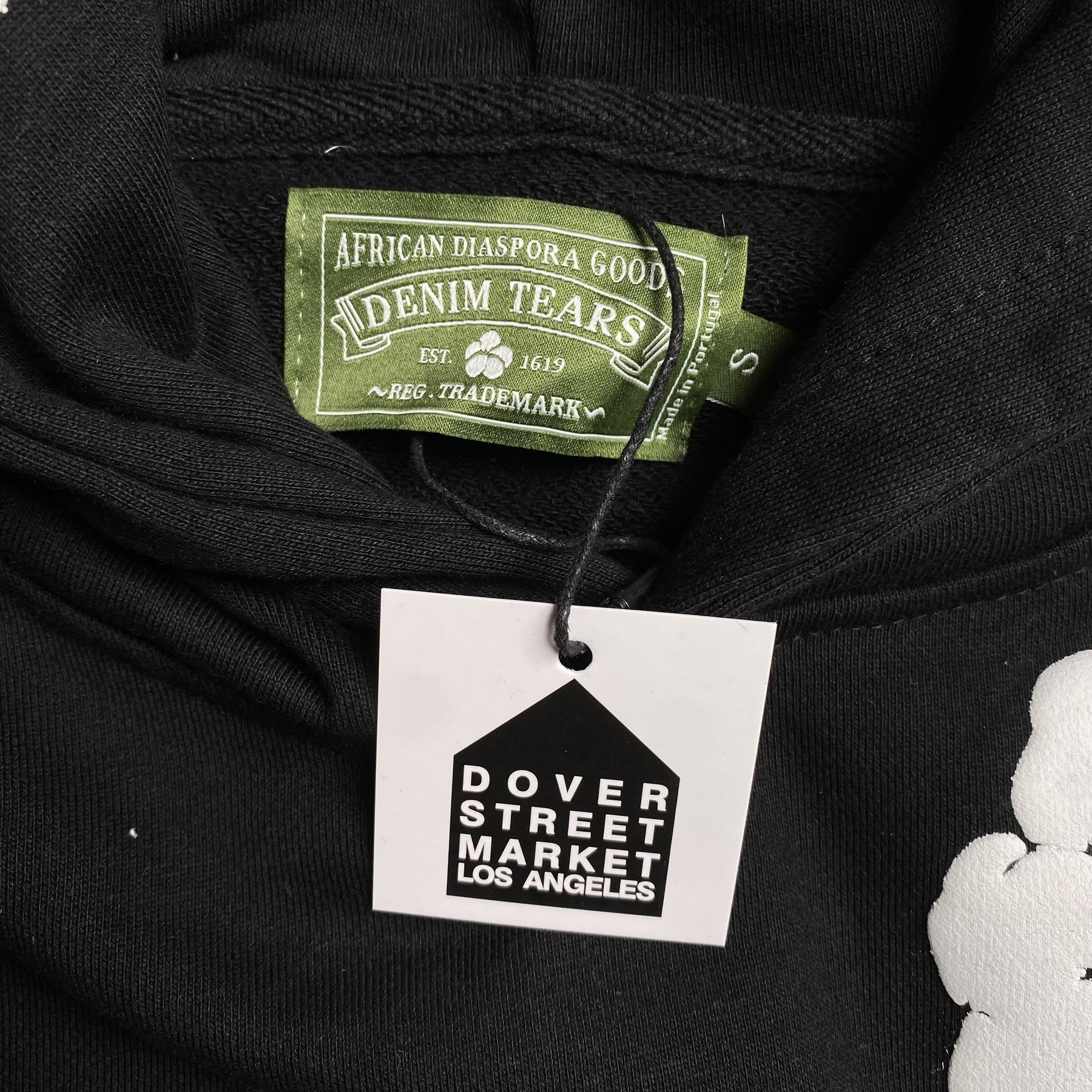 Conjunto Denim Tears ( Preto com Branco )