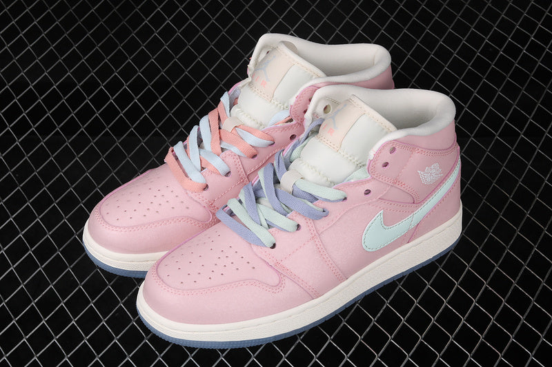 Air Jordan 1 High “GS White Pink”