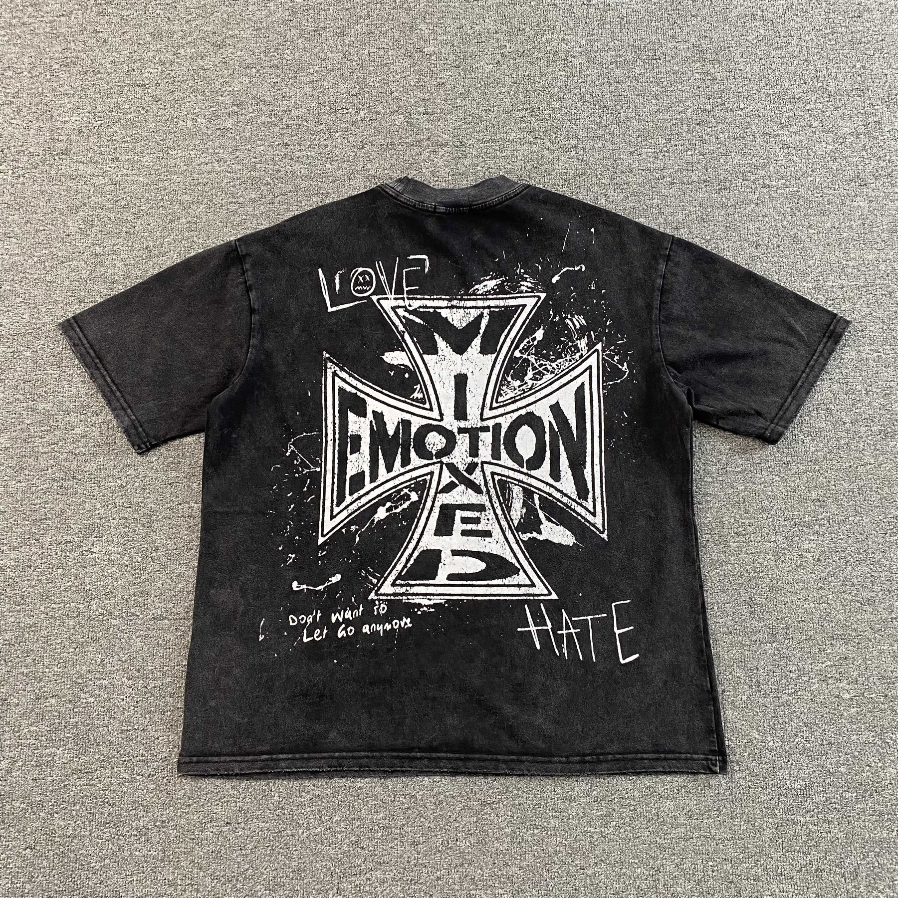 Camisa Mixed Emotion “Chaos” ( Preta )