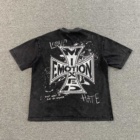 Camisa Mixed Emotion “Chaos” ( Preta )