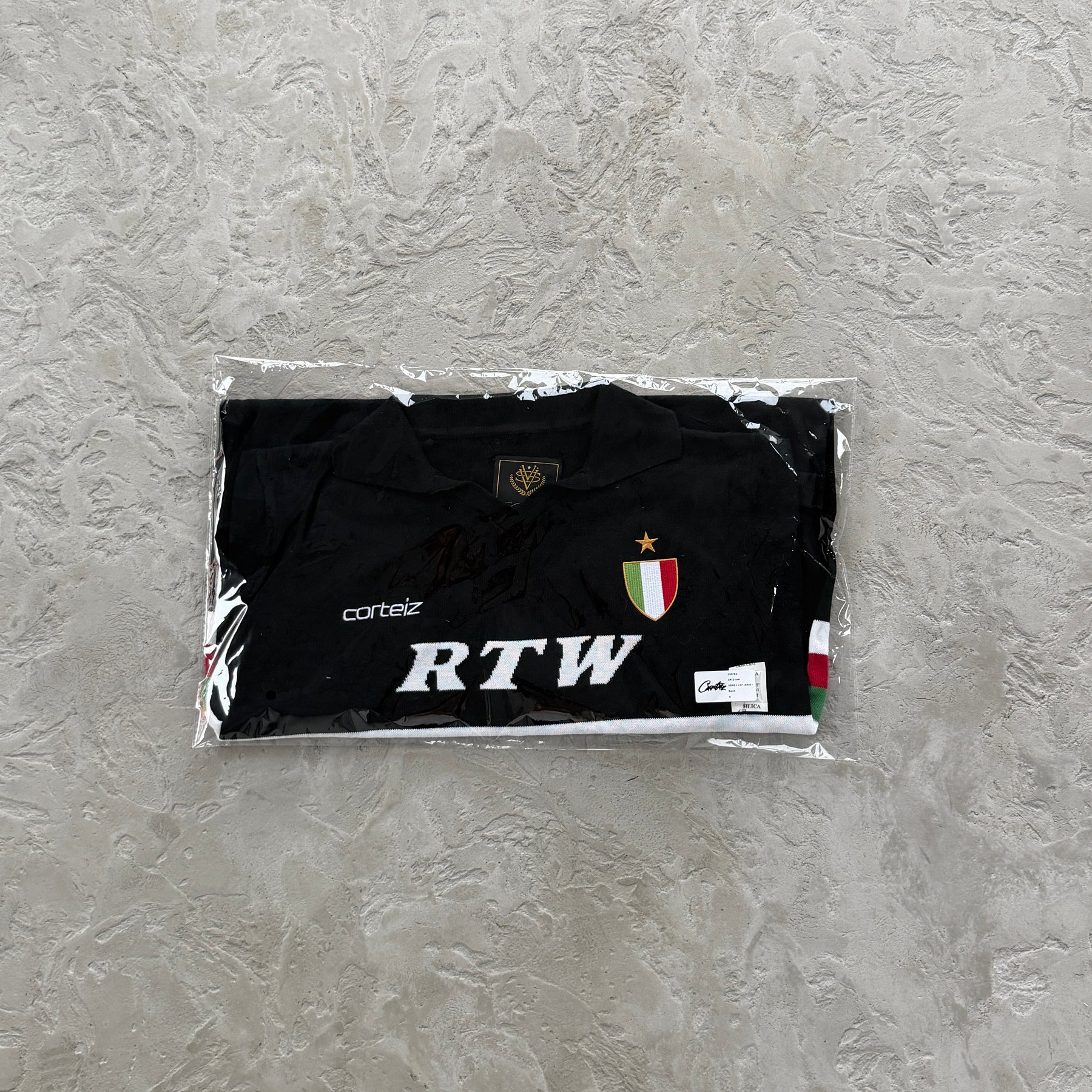 Camisa Jersey Corteiz “A Knit Jersey” ( Preta )