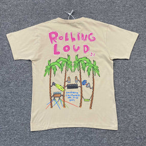 Camisa Cactus Jack “Lets Get Weird” ( Bege )