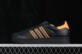 Adidas Campus “Superstar II Black Crew Neck Orange”