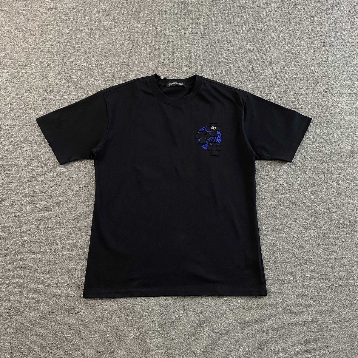 Camisa Chrome Hearts “ Cross Patches” ( Preta )