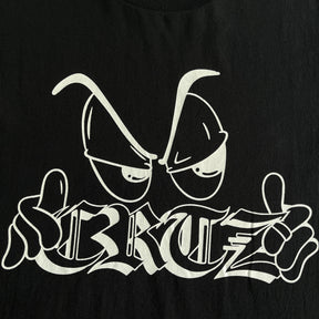 Camisa Corteiz “Cartoon Eyes” ( Preta )