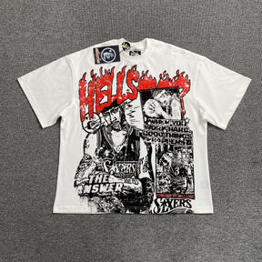 Camisa Hellstar “Basketball” ( Branca )