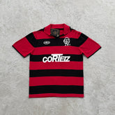 Camisa Jersey Corteiz “Striped knit jersey” ( Vermelho )