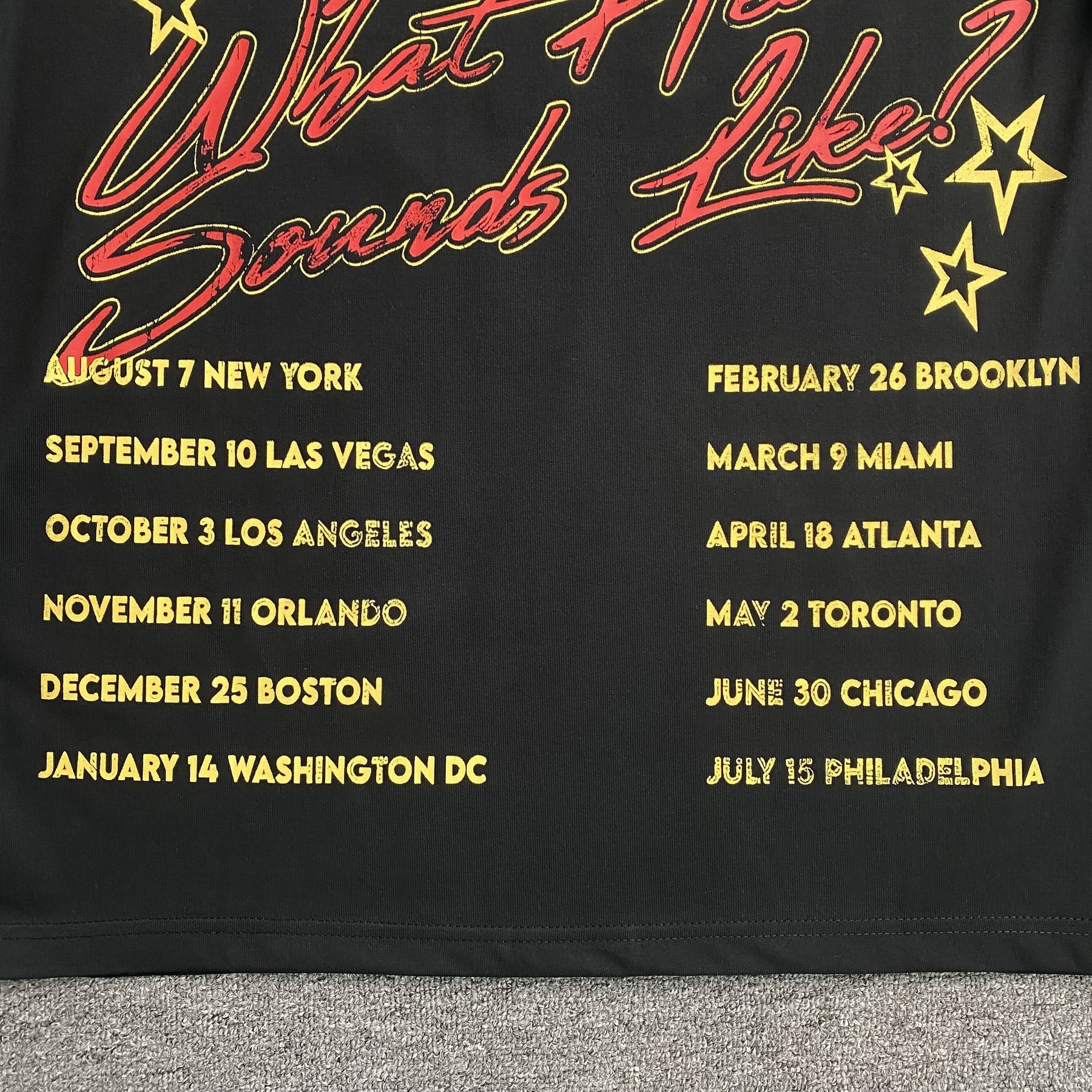 Camisa Hellstar  "Heaven Tour”