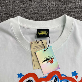 Camisa Corteiz x Barriers Worldwide  ( Branca )