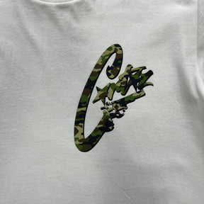 Camisa Corteiz “Pistol Camouflage” ( Branca )