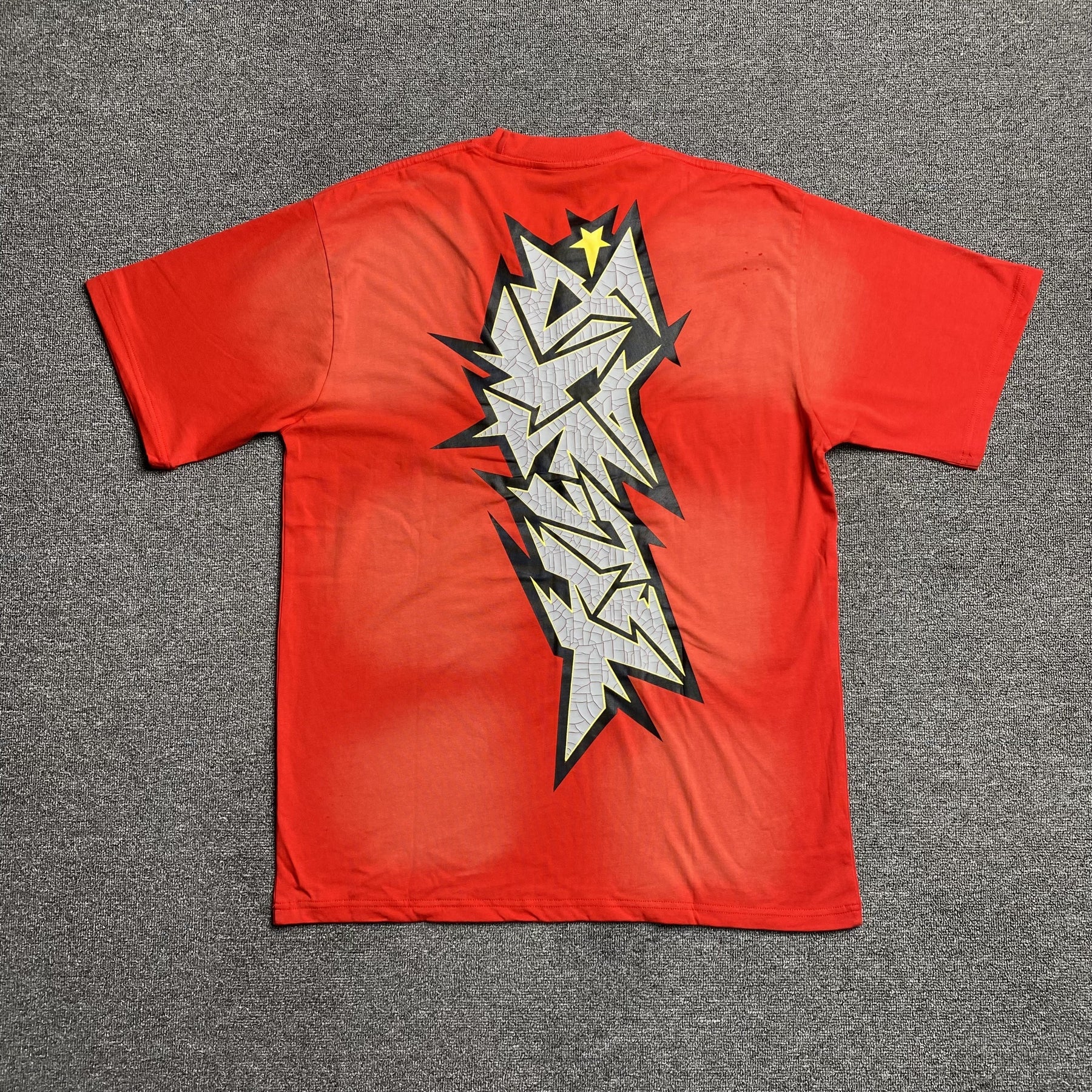 Camisa Hellstar “Crack Print” ( Vermelha )